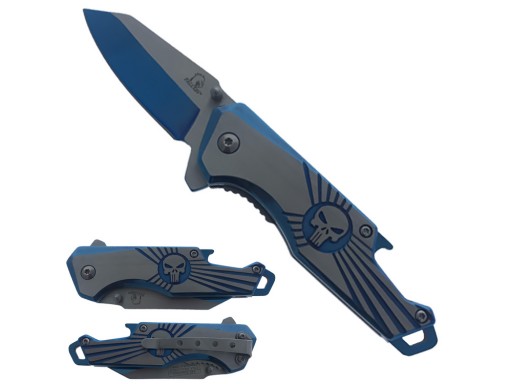 Falcon 6.75" Spring Assisted Pocket Knife KS3763BL